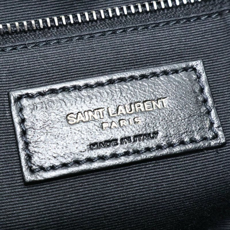 深綠色 牛皮 鱷魚皮壓紋 NIKI 肩背包【SAINT LAURENT YSL 聖羅蘭 】 633150-9