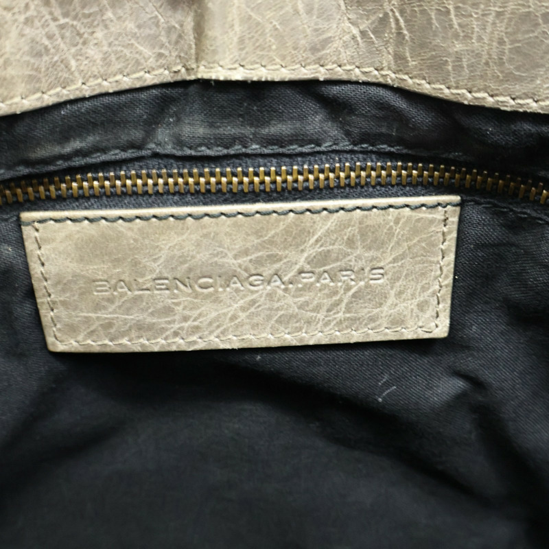 棕色 山羊皮 Classic Neo Folk 肩背包【BALENCIAGA 巴黎世家】 285346-5