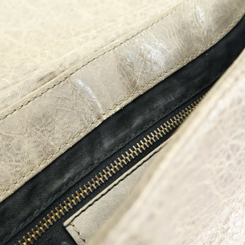 棕色 山羊皮 Classic Neo Folk 肩背包【BALENCIAGA 巴黎世家】 285346-13