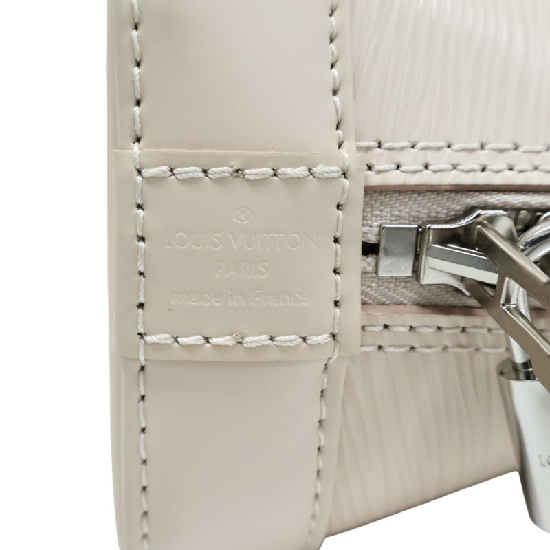 白色 EPI水波紋 Alma BB 肩背包【LOUIS VUITTON LV 路易威登】 M59217-3