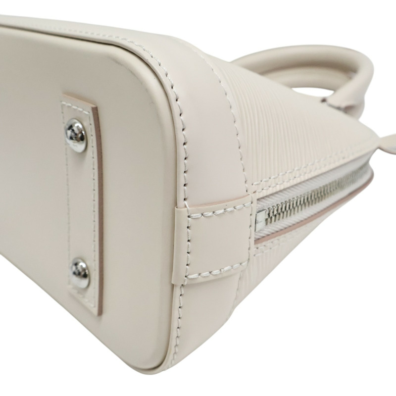 白色 EPI水波紋 Alma BB 肩背包【LOUIS VUITTON LV 路易威登】 M59217-8