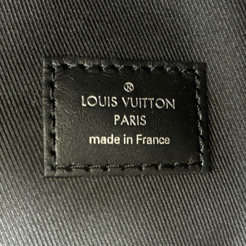 黑色 棋盤格 帆布 Josh 後背包【LOUIS VUITTON LV 路易威登】 N41473-3