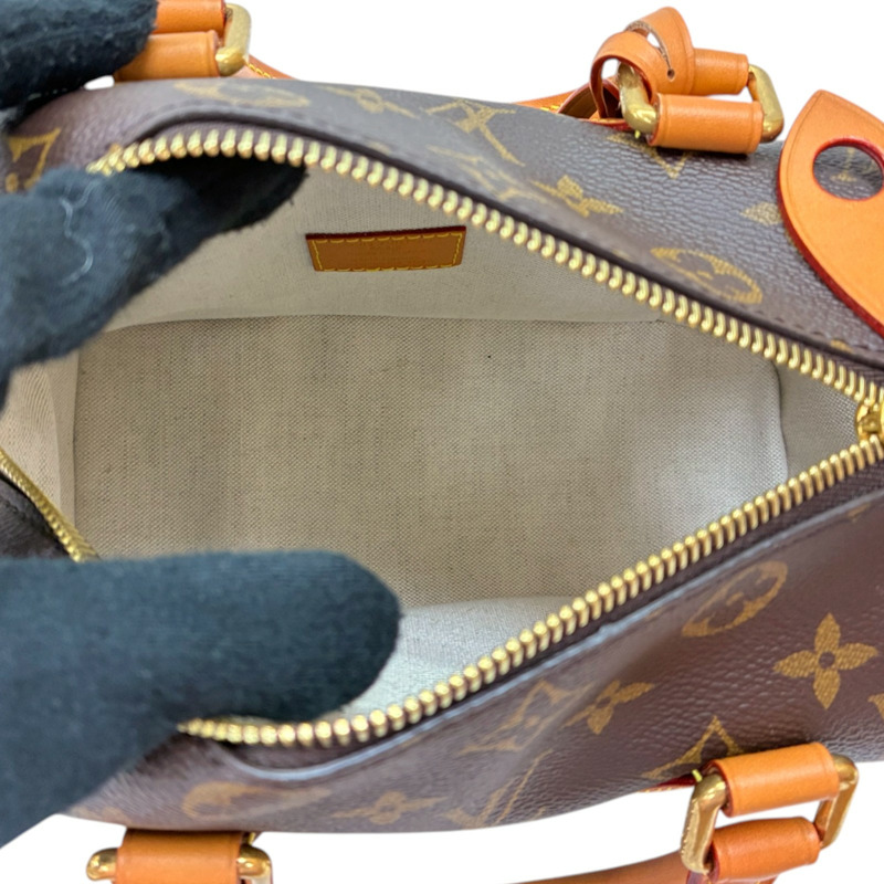 棕色 原花 帆布 Rickshaw 兩用包【LOUIS VUITTON LV 路易威登】 M28020-2