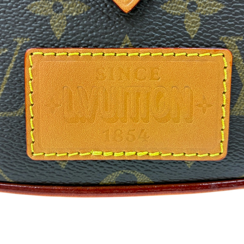 棕色 原花 帆布 Rickshaw 兩用包【LOUIS VUITTON LV 路易威登】 M28020-4