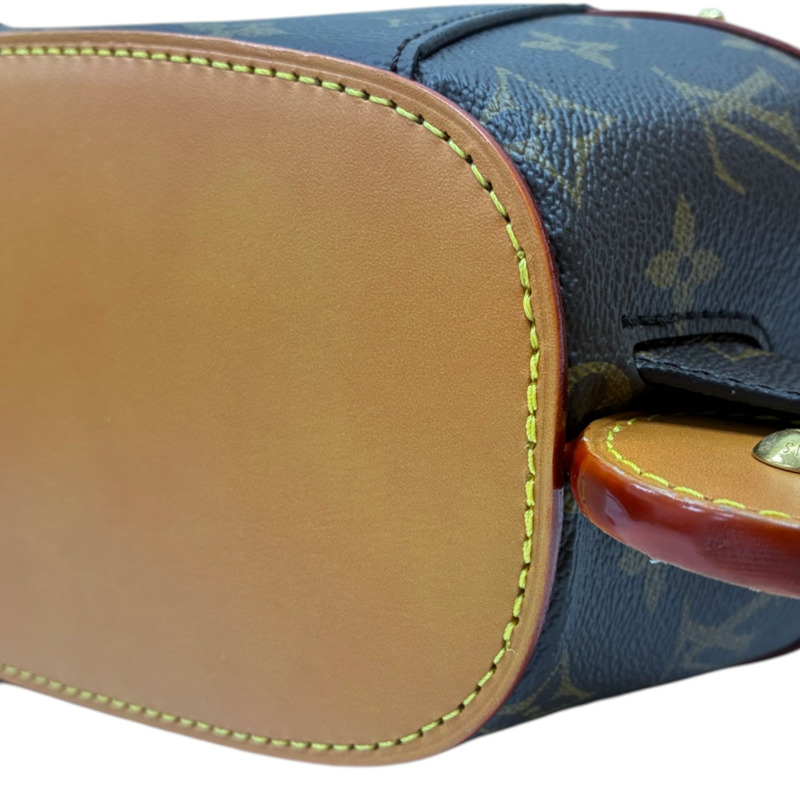 棕色 原花 帆布 Rickshaw 兩用包【LOUIS VUITTON LV 路易威登】 M28020-8