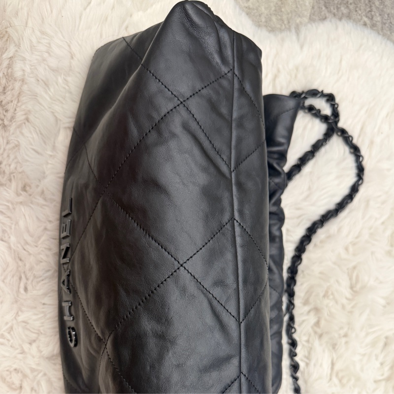 Chanel so black 22包-8