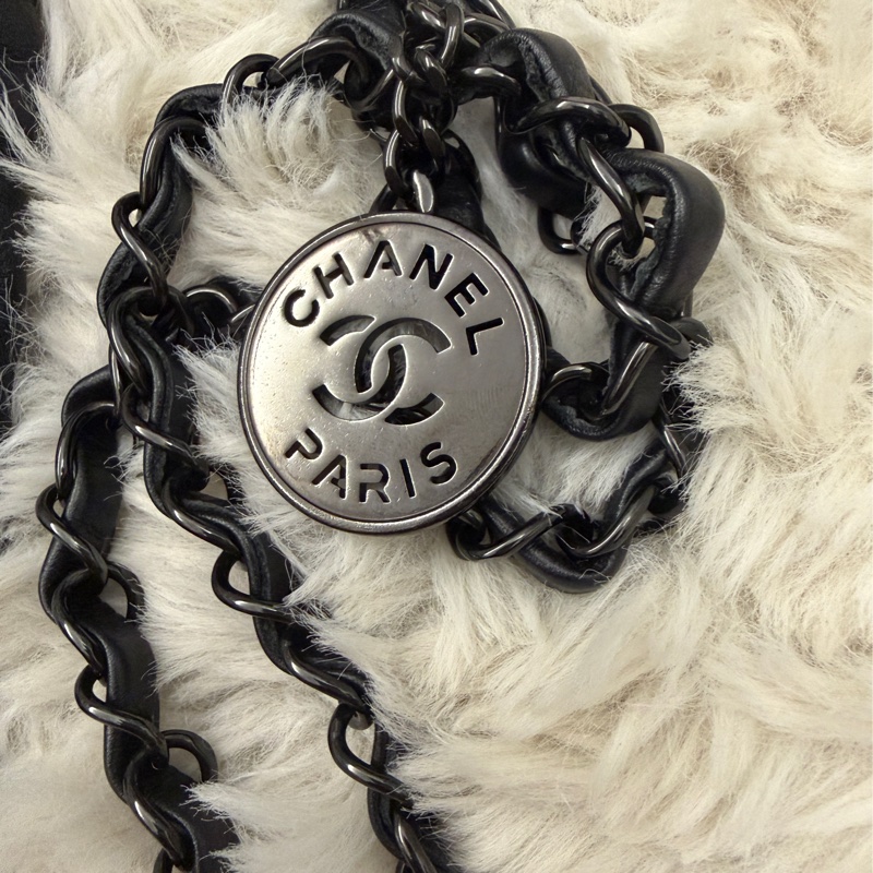Chanel so black 22包-13