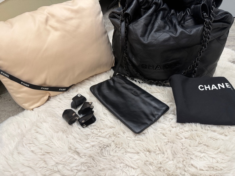 Chanel so black 22包-20