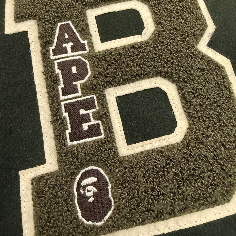 BAPE 棒球厚外套-5