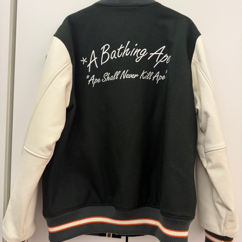 BAPE 棒球厚外套-8