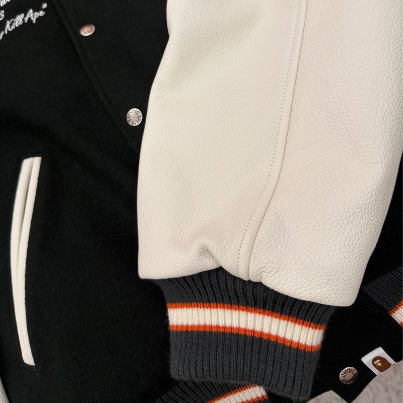 BAPE 棒球厚外套-17