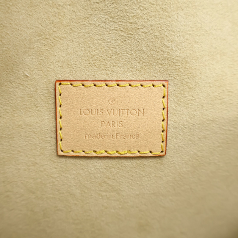 棕色 原花帆布 Saumur BB 肩背包 【LOUIS VUITTON LV 路易威登】 M46740-4