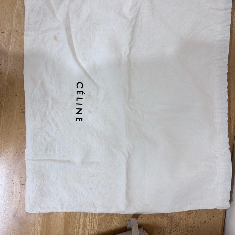 Celine belt bag mini 鯰魚包 肩背手提 米灰色-15