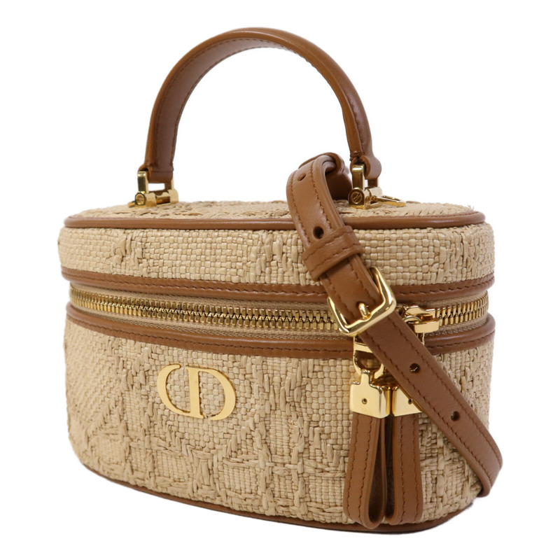 Dior Palm Leaf Vanity Case金扣手挽肩背兩用袋-2