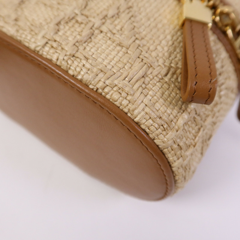 Dior Palm Leaf Vanity Case金扣手挽肩背兩用袋-10