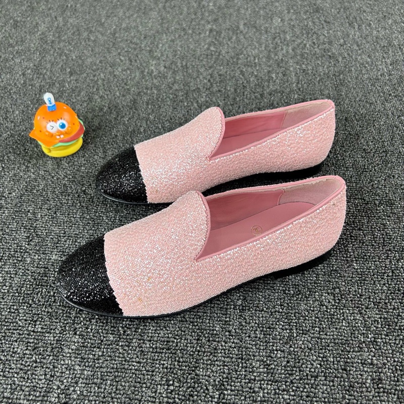 Chanel香奈兒粉色珠串單鞋 尺碼：35 🧡-0