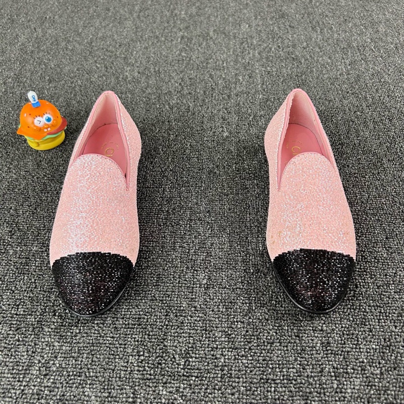 Chanel香奈兒粉色珠串單鞋 尺碼：35 🧡-1
