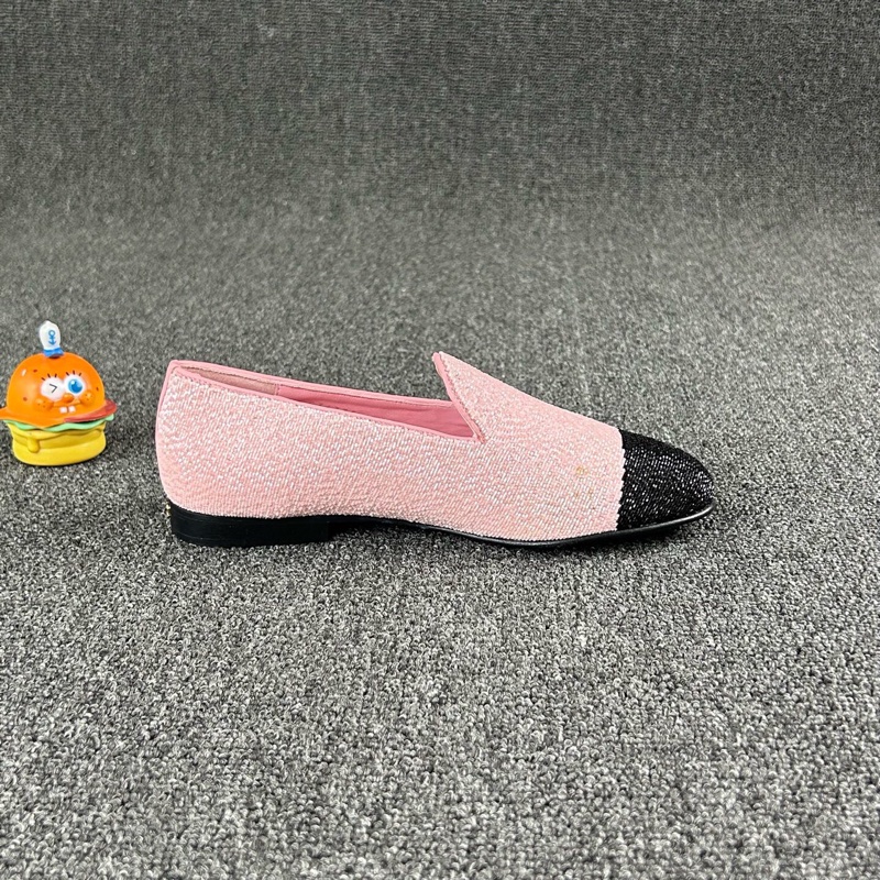 Chanel香奈兒粉色珠串單鞋 尺碼：35 🧡-3