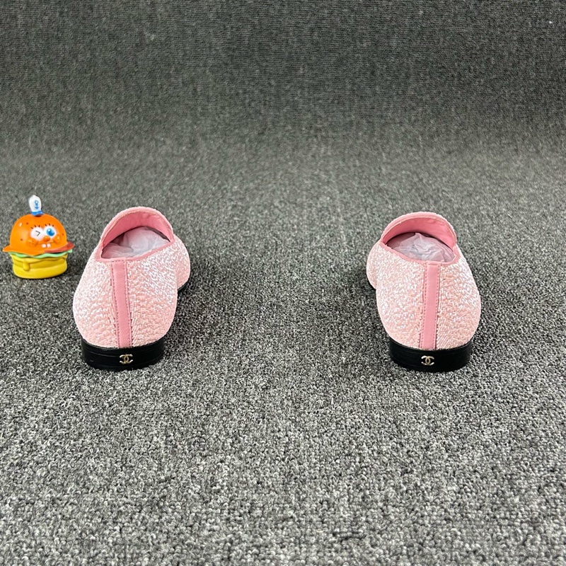 Chanel香奈兒粉色珠串單鞋 尺碼：35 🧡-4