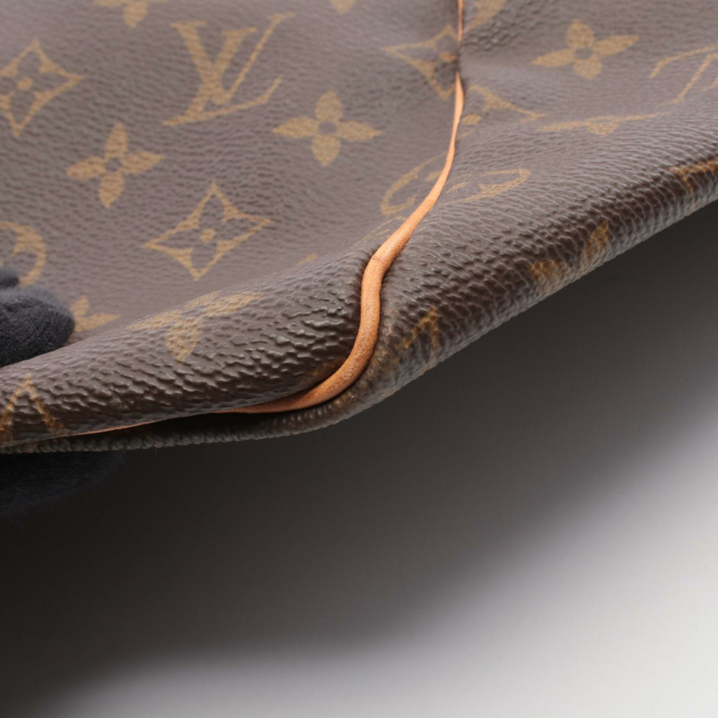 路易威登 Keepall 55 手提包 M41424 Monogram 帆布皮革棕色二手 LV-8