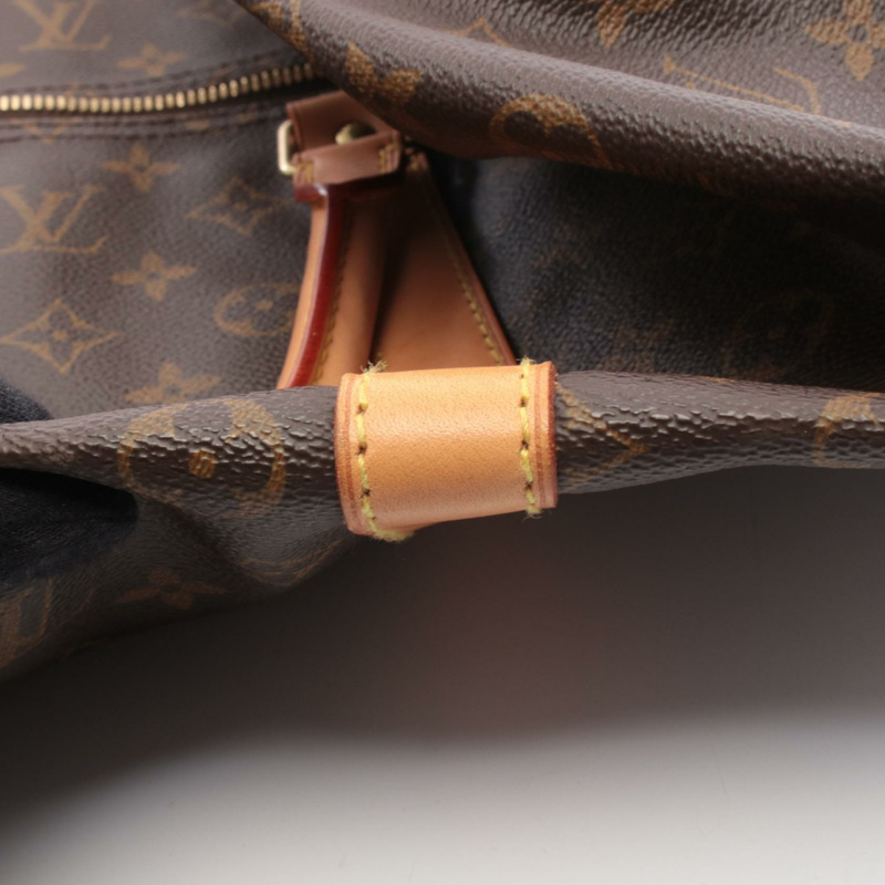 路易威登 Keepall 55 手提包 M41424 Monogram 帆布皮革棕色二手 LV-9