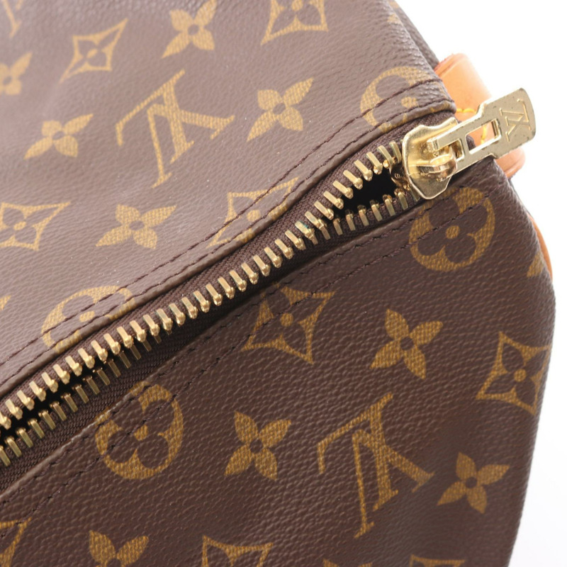 路易威登 Keepall 50 旅行手提包 M41426 Monogram 皮革 棕色 二手-9