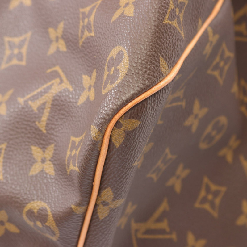 路易威登 Keepall 50 旅行手提包 M41426 Monogram 皮革 棕色 二手-10