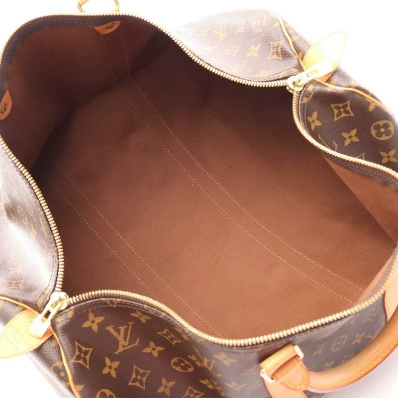 路易威登 Keepall 50 旅行手提包 M41426 Monogram 皮革 棕色 二手-2