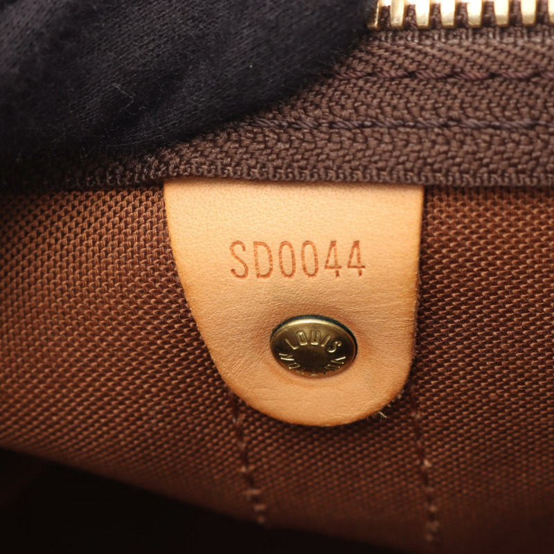 路易威登 Keepall 50 旅行手提包 M41426 Monogram 皮革 棕色 二手-4