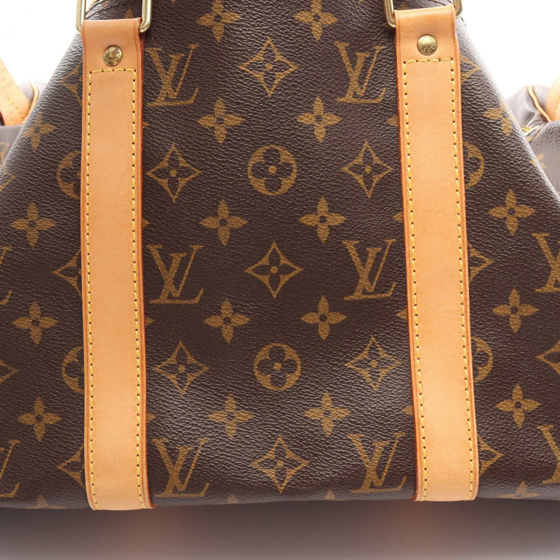 路易威登 Keepall 50 旅行手提包 M41426 Monogram 皮革 棕色 二手-10