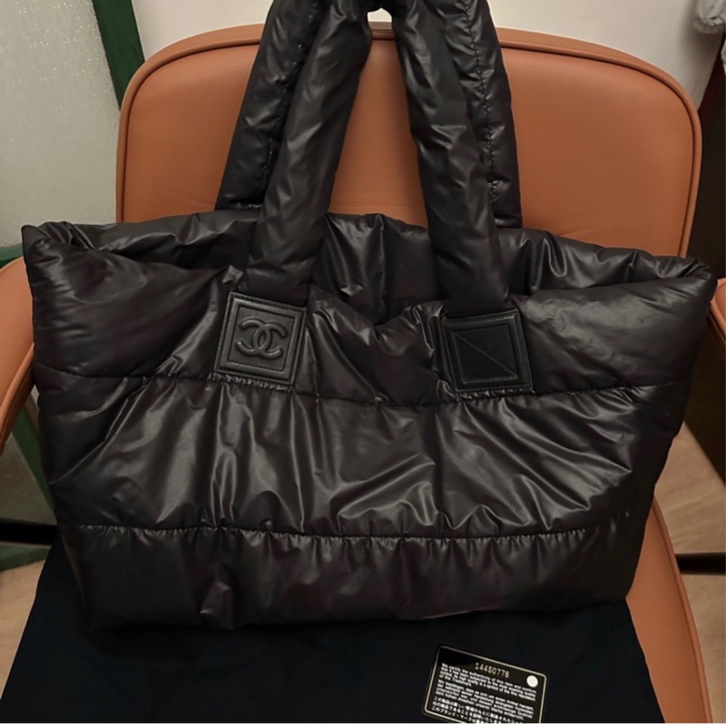 Chanel 羽絨 tote-1