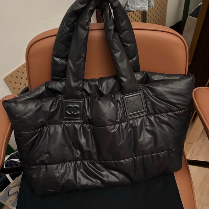 Chanel 羽絨 tote-6