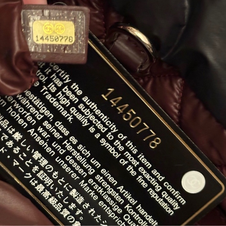 Chanel 羽絨 tote-11