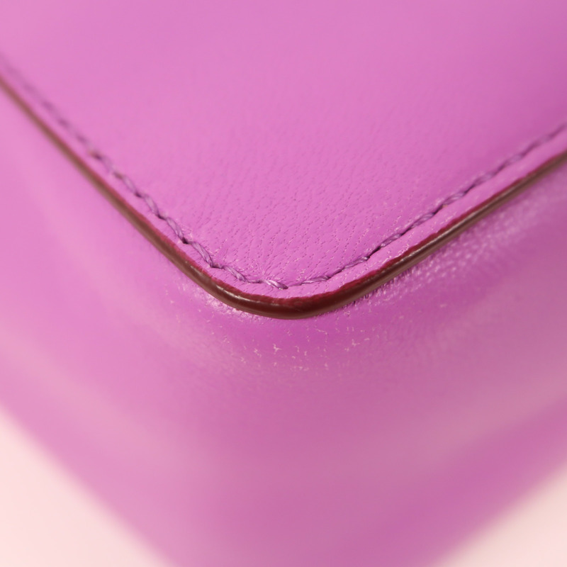 Valentino 【激減優惠】牛皮皮革Shoulder Bag金扣肩背袋-6