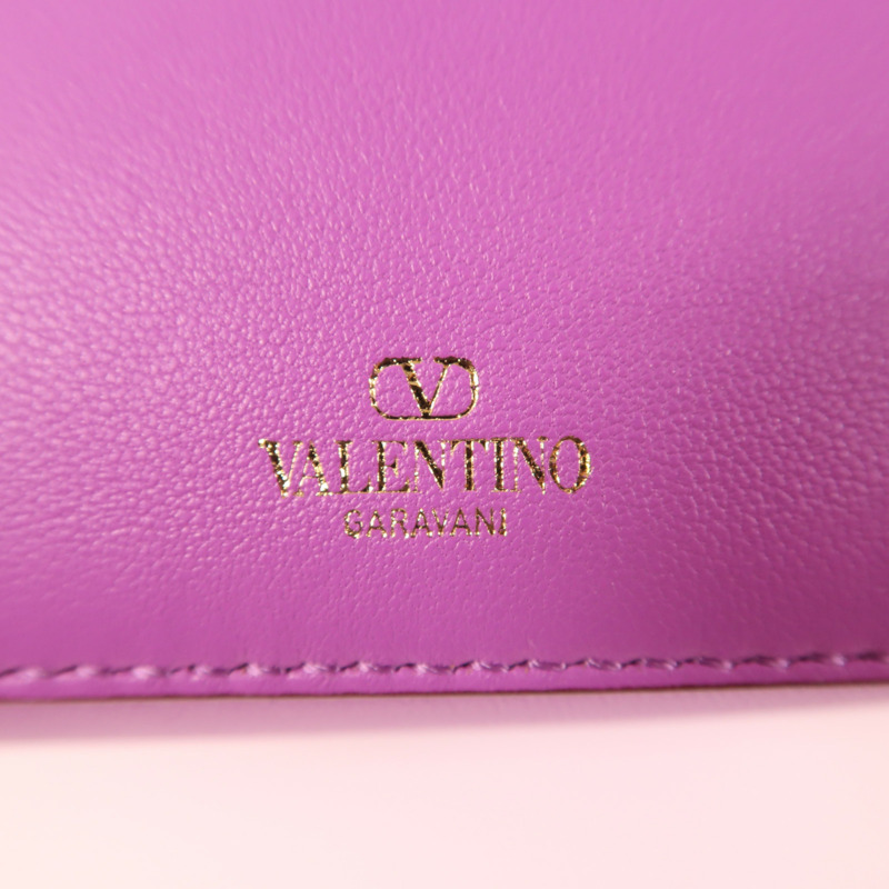 Valentino 【激減優惠】牛皮皮革Shoulder Bag金扣肩背袋-10