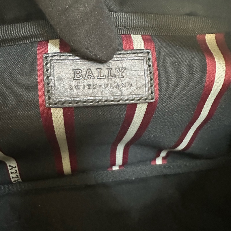 Bally 經典黑白背帶腰包-6