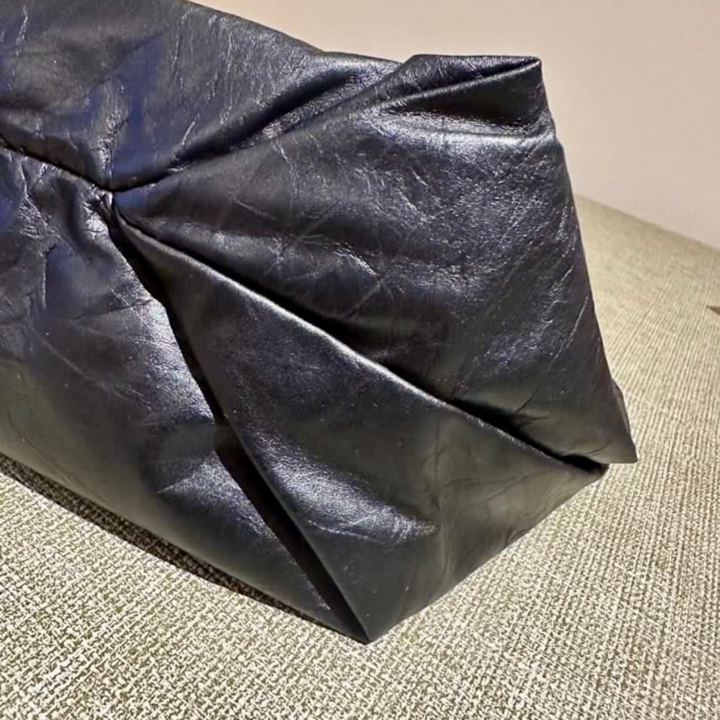 Balenciaga 巴黎世家 Crush小號 揉製牛皮鍊帶托特包/斜背包(Chanel 22bag平替)-6