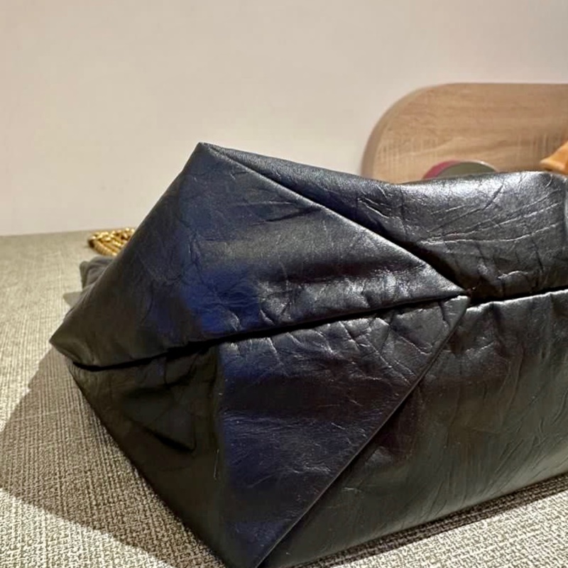 Balenciaga 巴黎世家 Crush小號 揉製牛皮鍊帶托特包/斜背包(Chanel 22bag平替)-14