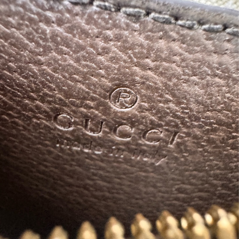 GUCCI Ophidia 金鍊GG防水布皮邊紅綠織帶斜背/肩背包-23