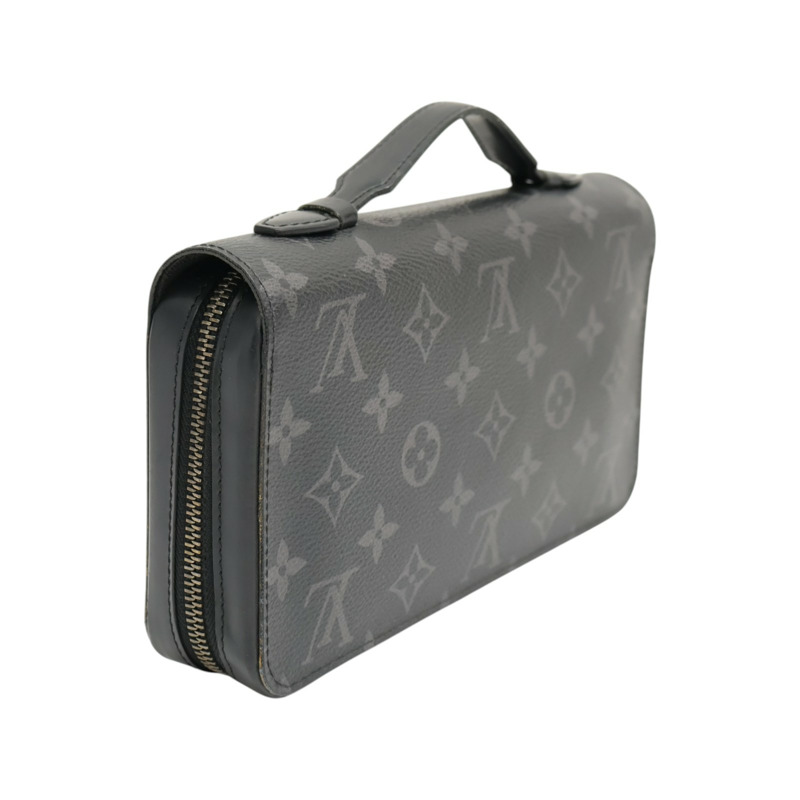 黑色 原花帆布 Zippy XL 手拿包  【LOUIS VUITTON LV 路易威登】 M61698-1
