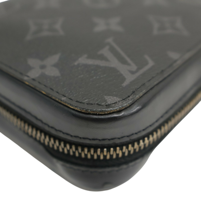 黑色 原花帆布 Zippy XL 手拿包  【LOUIS VUITTON LV 路易威登】 M61698-9