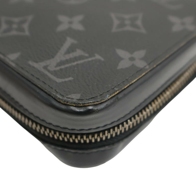 黑色 原花帆布 Zippy XL 手拿包  【LOUIS VUITTON LV 路易威登】 M61698-10
