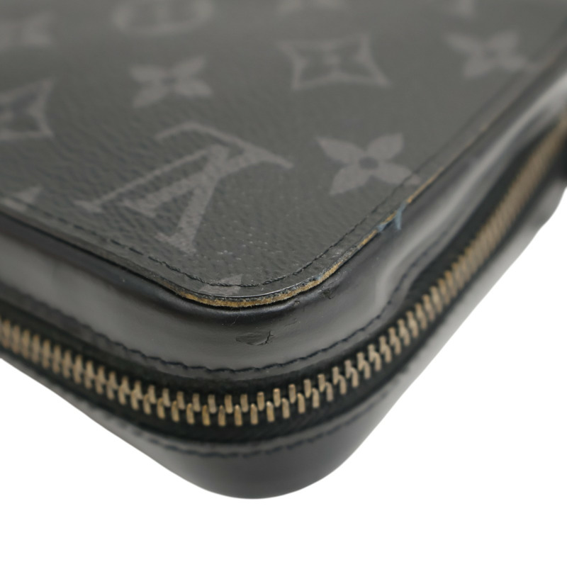 黑色 原花帆布 Zippy XL 手拿包  【LOUIS VUITTON LV 路易威登】 M61698-11