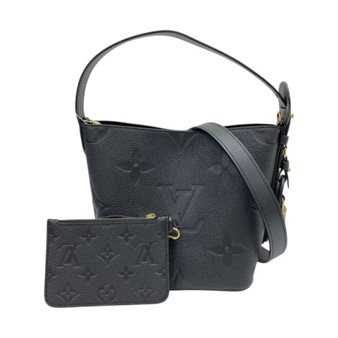黑色 壓紋牛皮 All In BB 兩用包【LOUIS VUITTON LV 路易威登】 M13480