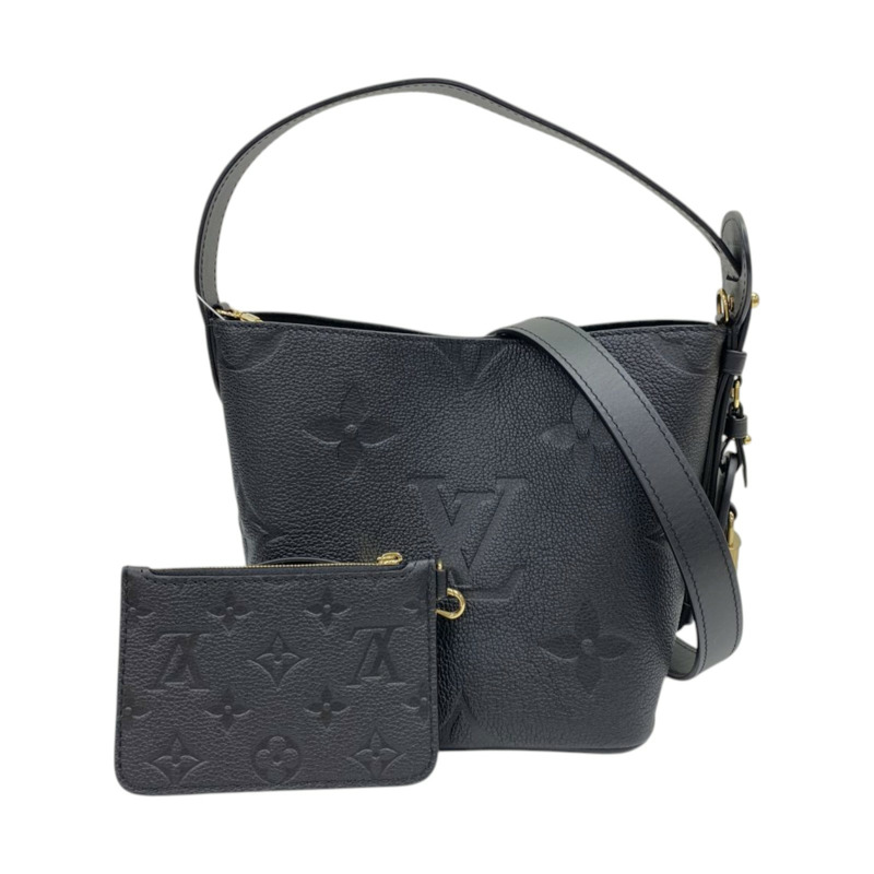 黑色 壓紋牛皮 All In BB 兩用包【LOUIS VUITTON LV 路易威登】 M13480-0