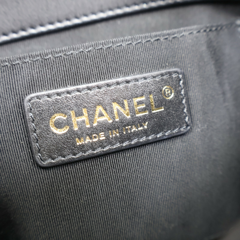 黑色 菱格紋 牛皮 Matelasses houlder 肩背包【CHANEL 香奈兒】 AS0532-4