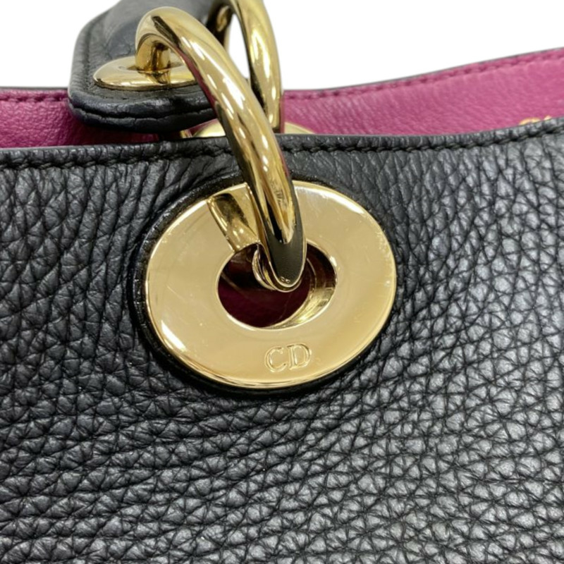 黑色 牛皮 Diorissimo 兩用包【Dior 迪奧】-9