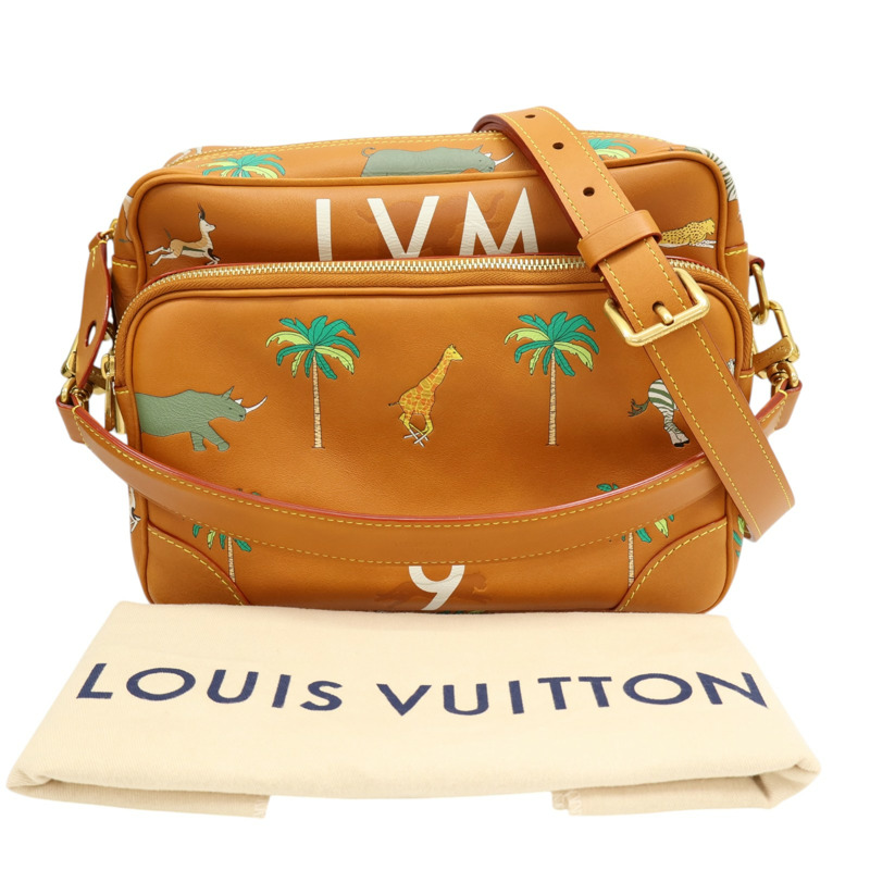 棕色 小牛皮 Nil GM x The Darjeeling 兩用包【LOUIS VUITTON LV 路易威登】 M27993-7