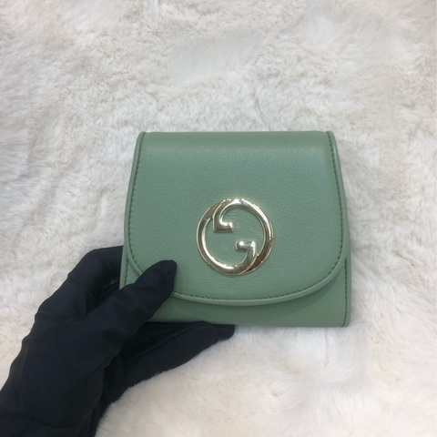 Gucci Blondie 綠色金扣WOC XC530