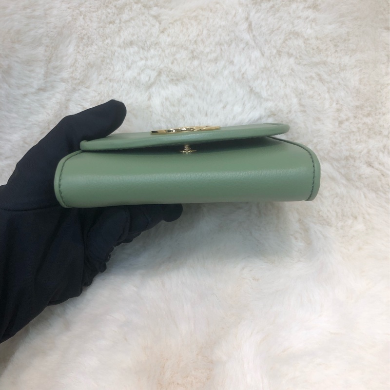 Gucci Blondie 綠色金扣WOC XC530-5